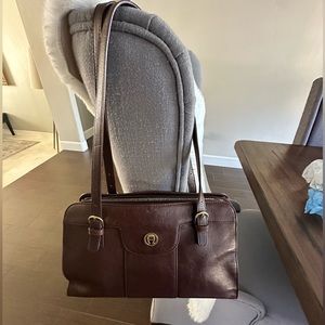 Fall 24 Burgundy IT Bag by Etienne Aigner